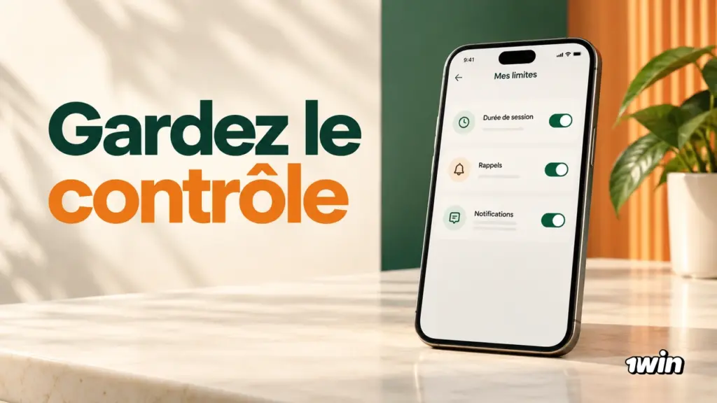 Téléphone présentant une illustration de limites de session.